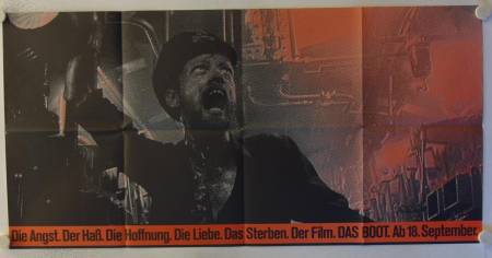 Das Boot originales deutsches Teaser-Filmplakat Set